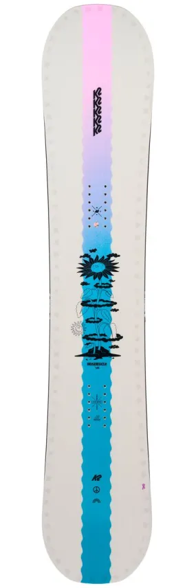 Snowboard K2 ---Dreamsicle Design