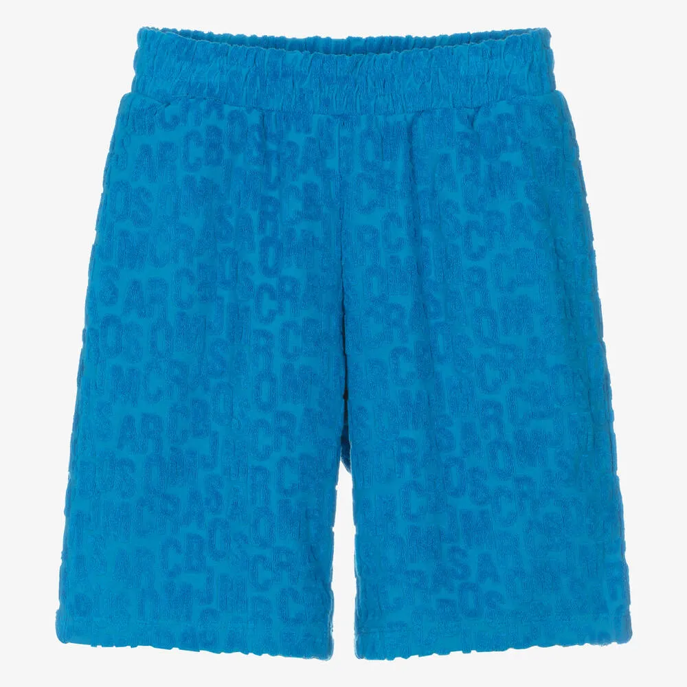 Teen Blue Towelling Shorts