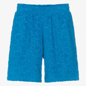 Teen Blue Towelling Shorts