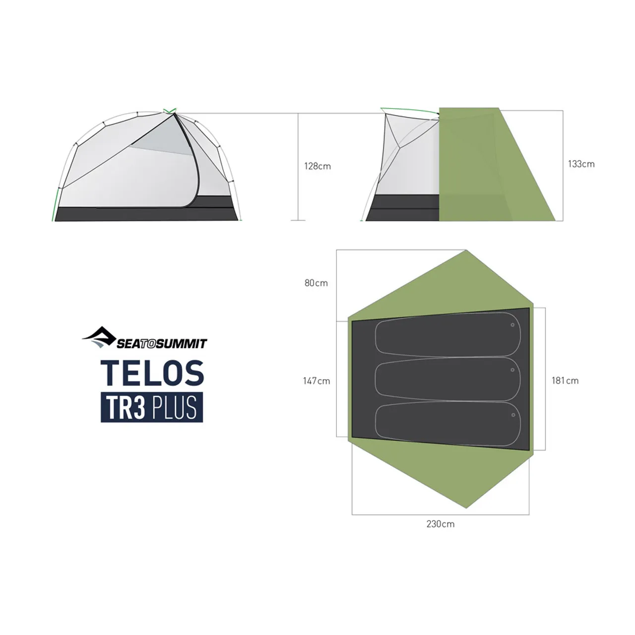 Telos TR3 Plus Tent