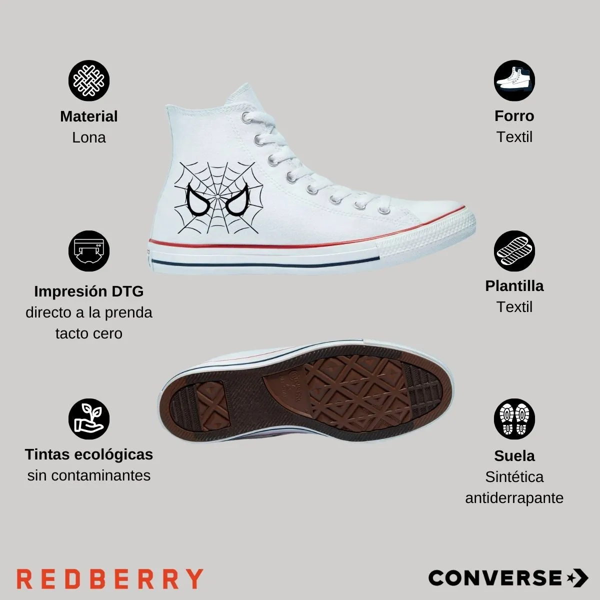 Tenis Converse Chuck Taylor Bota Unisex Araa 2