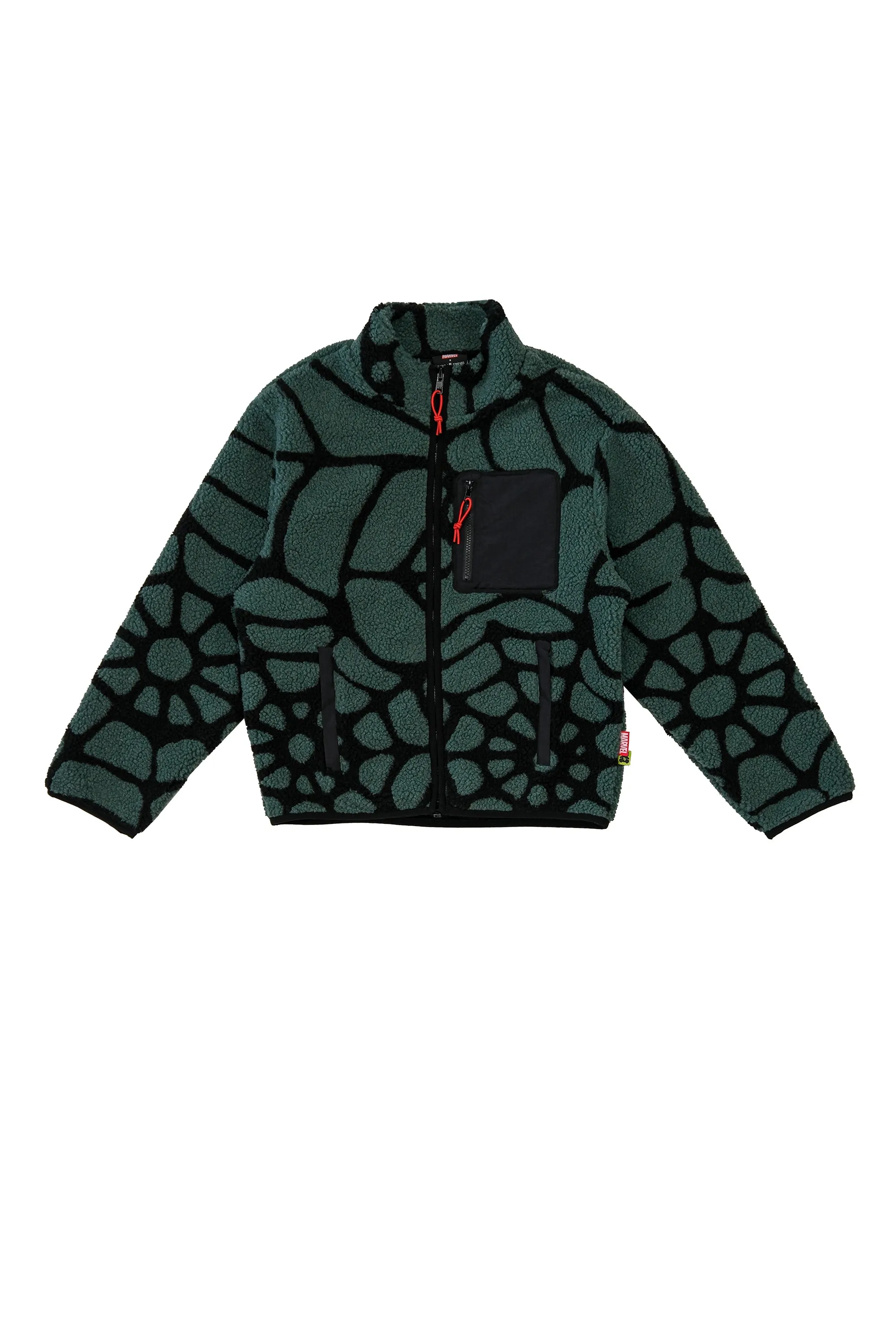 TF x Marvel Spider-Man Sherpa Jacket