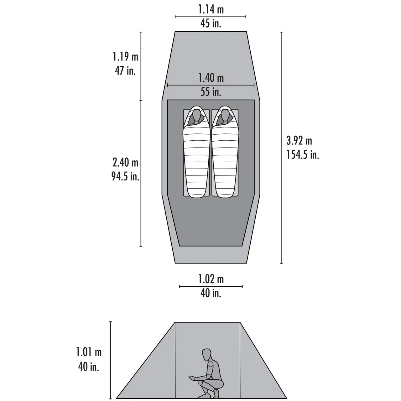 Tindheim 2 Tent & Footprint