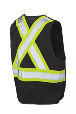 Tough Duck Safety Point Tear Away Safety Vest, 4 in. x 2 in.