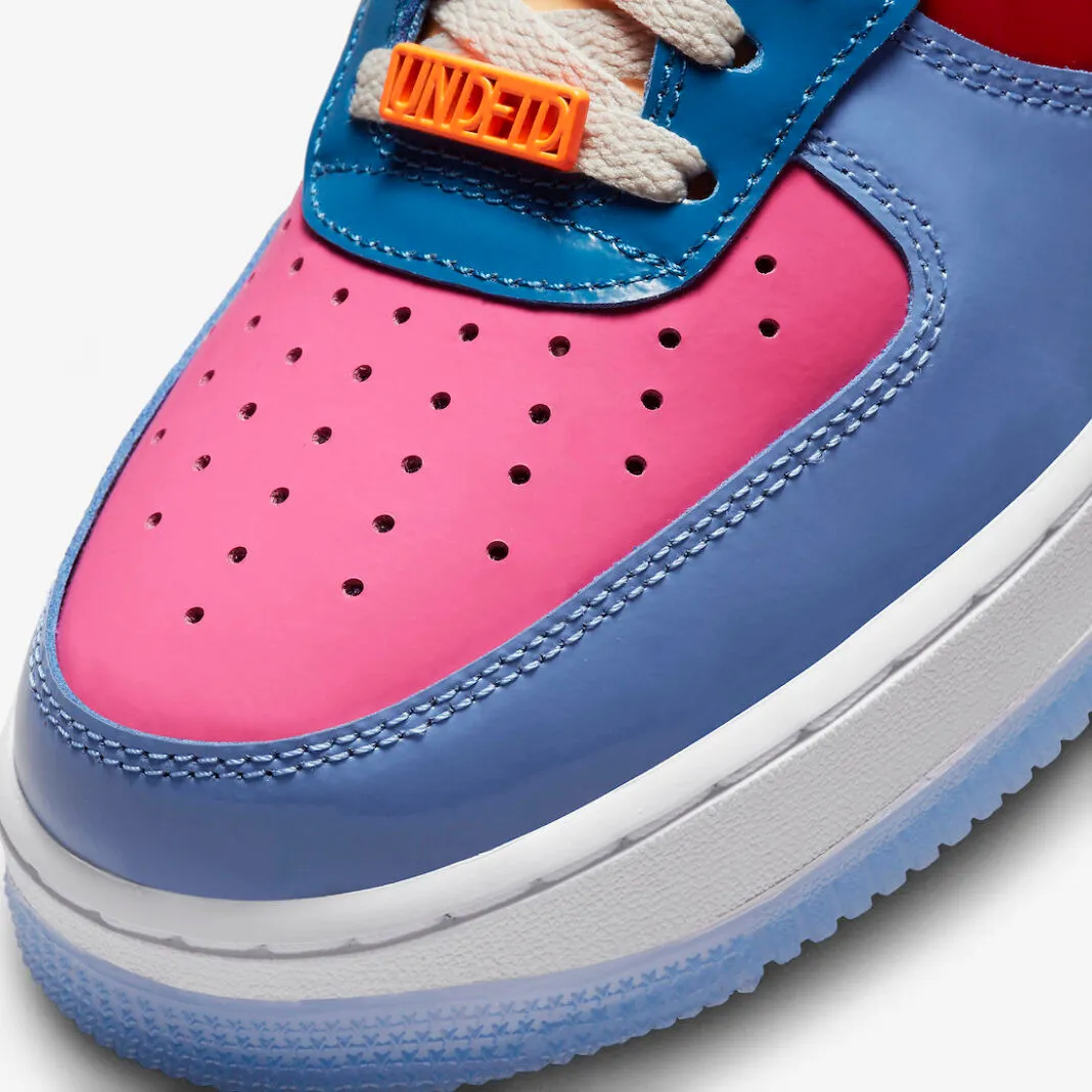 Undefeated x Nike Air Force 1 Low Multi Patent DV5255-400