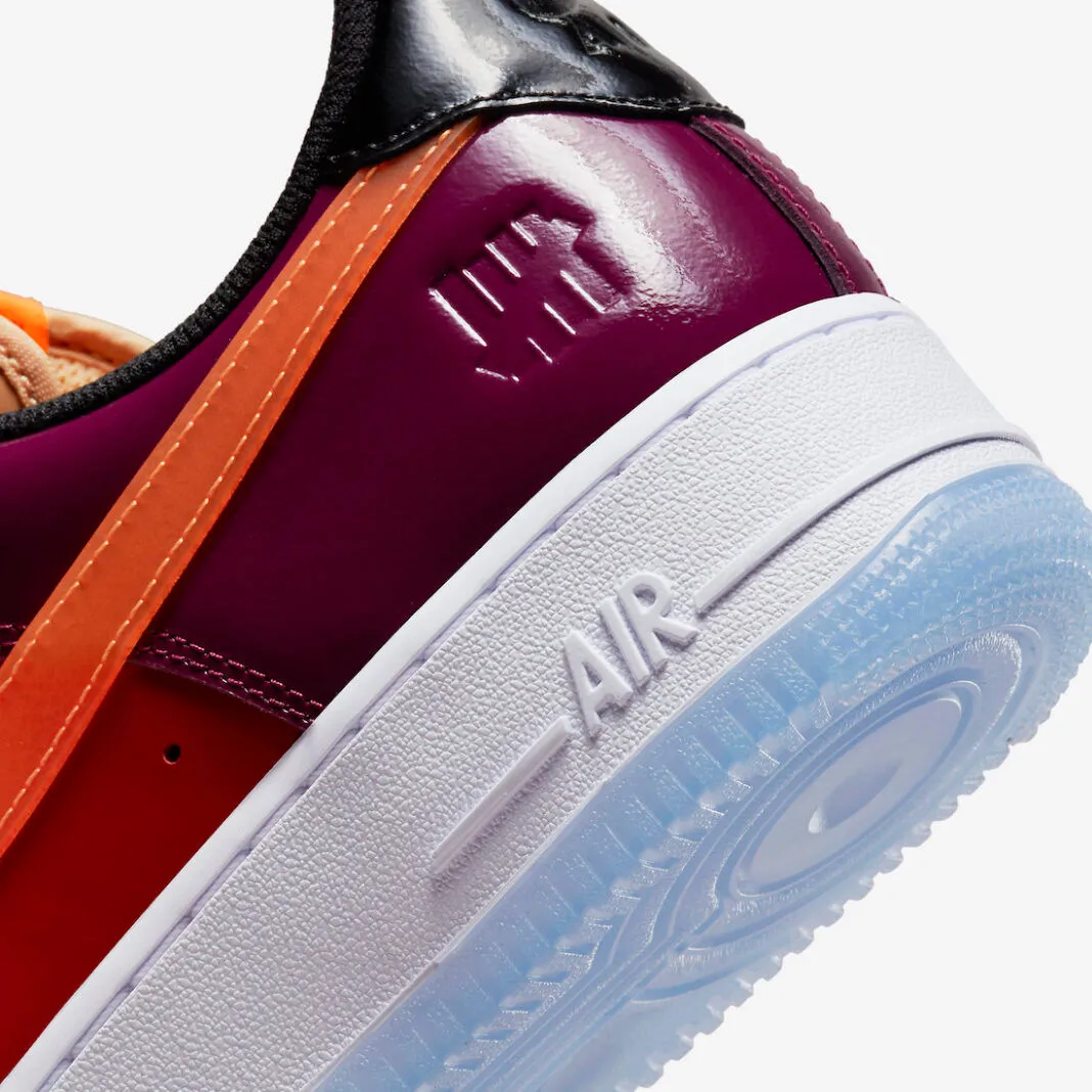 Undefeated x Nike Air Force 1 Low Multi Patent DV5255-400