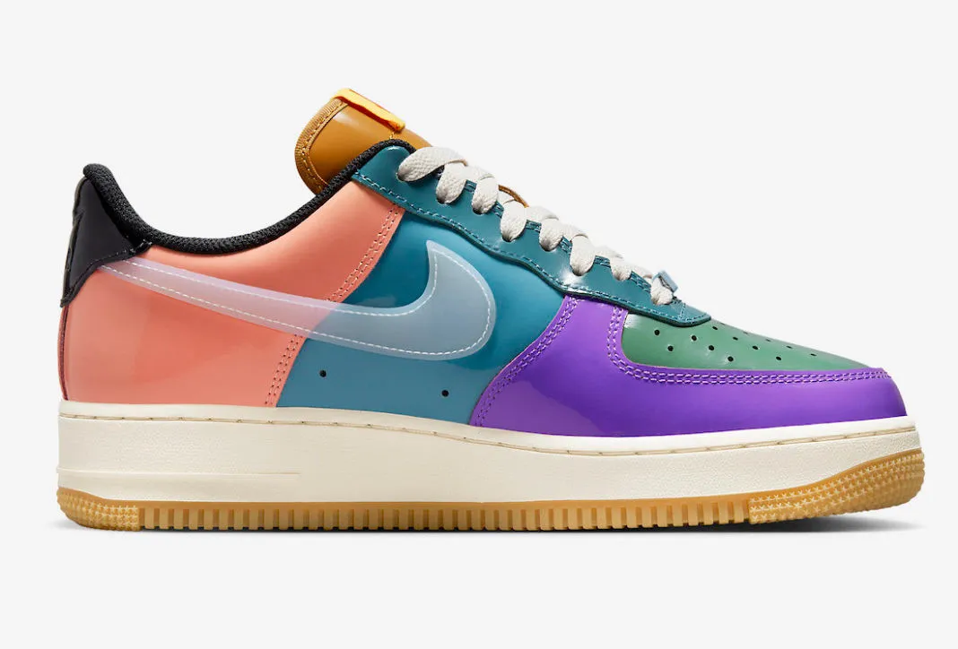 Undefeated x Nike Air Force 1 Low SP Multi-Patent Total Orange DV5255-500