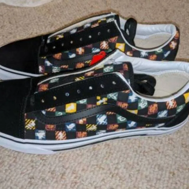 Vans Customs x Harry Potter Old Skool Checkerboard Chex ...