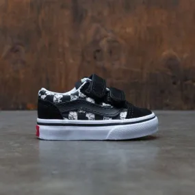 Vans x Peanuts Toddlers Old Skool V - Snoopy (black / checkerboard)