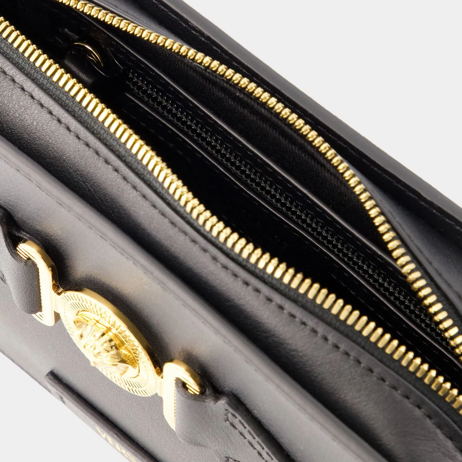 Versace  Medusa Biggie Camera Bag - Versace - Leather - Black