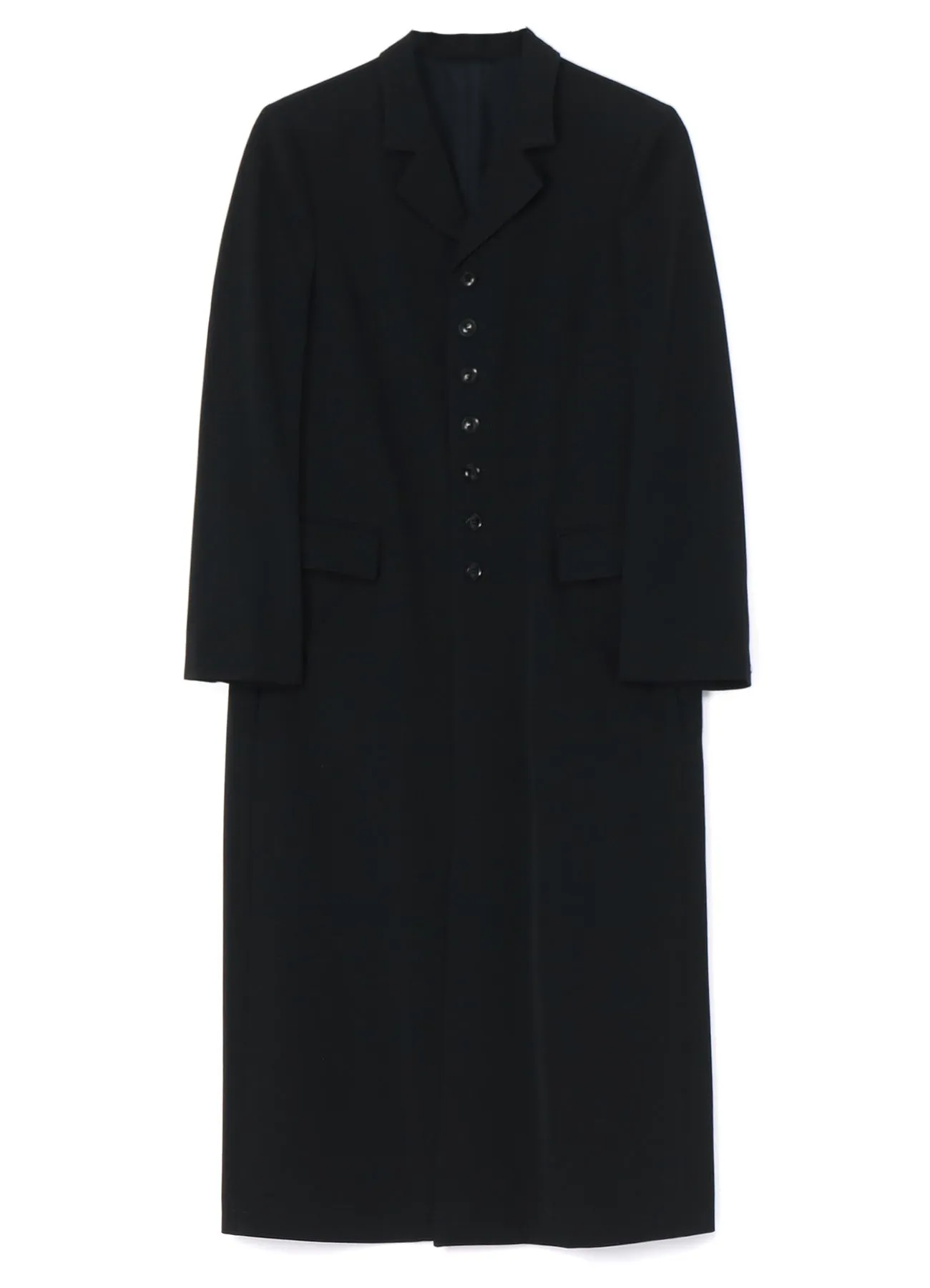 WASHER WOOL GABARDINE LONG JACKET