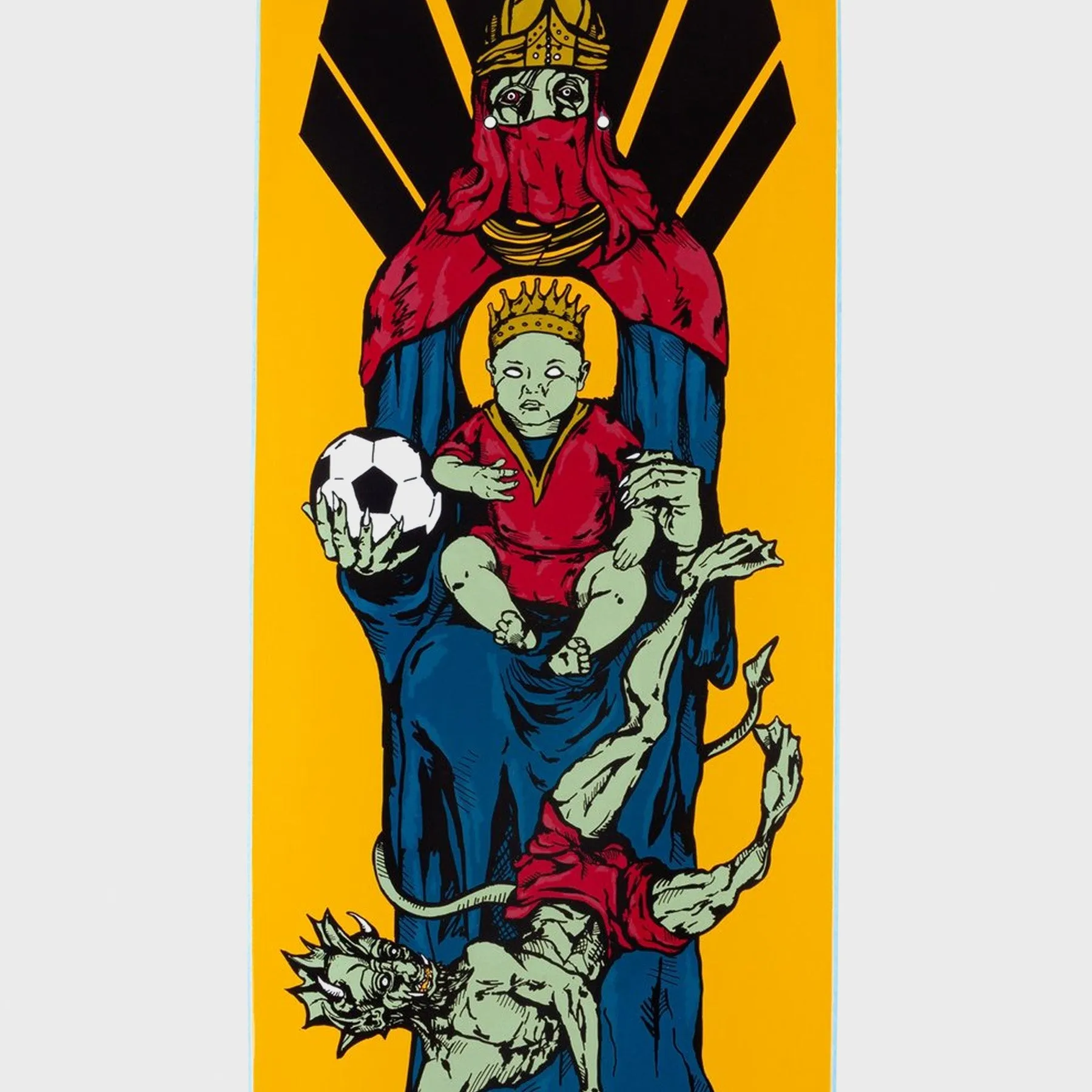 Welcome Skateboards - 8.5 Futbol on Moontrimmer 2.0 Deck (Gold)