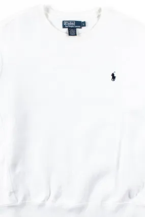 White Polo Sweatshirt