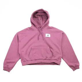 WMNS Jordan Essentials Fleece Hoodie (Light Mulberry)