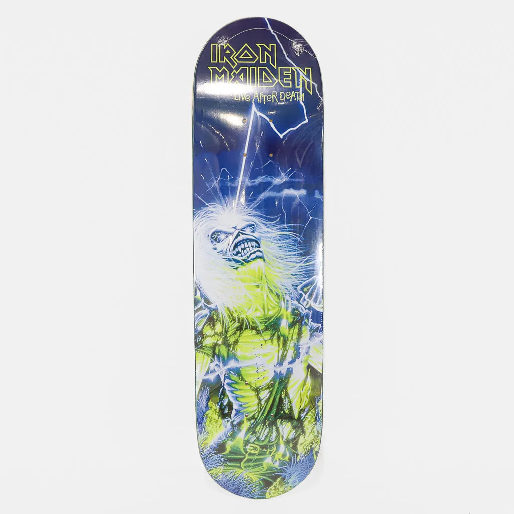 Zero Skateboards - 8.25 Iron Maiden Live After Death Skateboard Deck